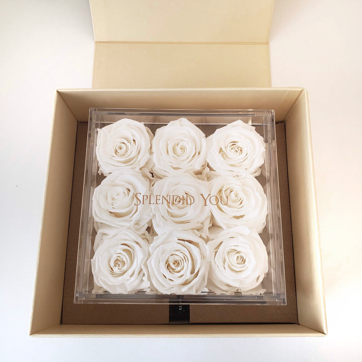 デスクドレッサー ホワイト 取手付き | Splendid you